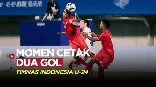 VIDEO: Momen Dua Gol yang Tercipta Saat Timnas Indonesia U-24 Hadapi Kirgistan di Asian Games 2022