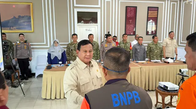 Prabowo Cek Kebakaran Hutan Kalimantan: Saya Datang untuk Lihat Keadaan Nyata
