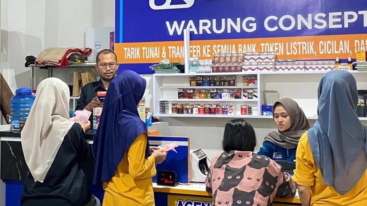 BRILink Agen Warung Concept di Desa Jambu Timur, Kecamatan Mlonggo, Kabupaten Jepara, Jawa Tengah