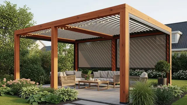 Desain Pergola Kayu untuk Taman Rumah/Gemini AI