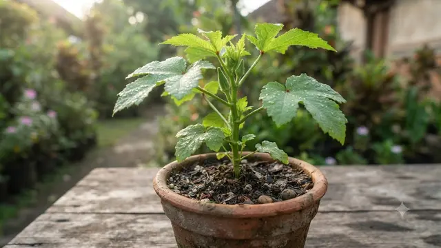 Kebun sayur di halaman