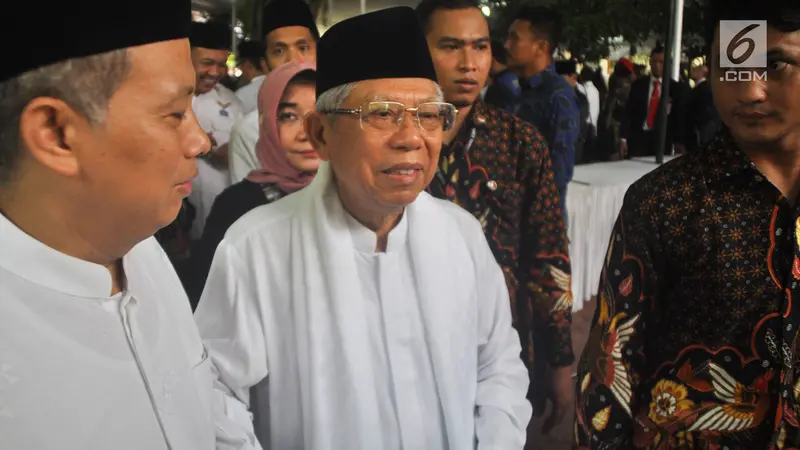 Ma'ruf Amin Pimpin Salat Jenazah Ani Yudhoyono