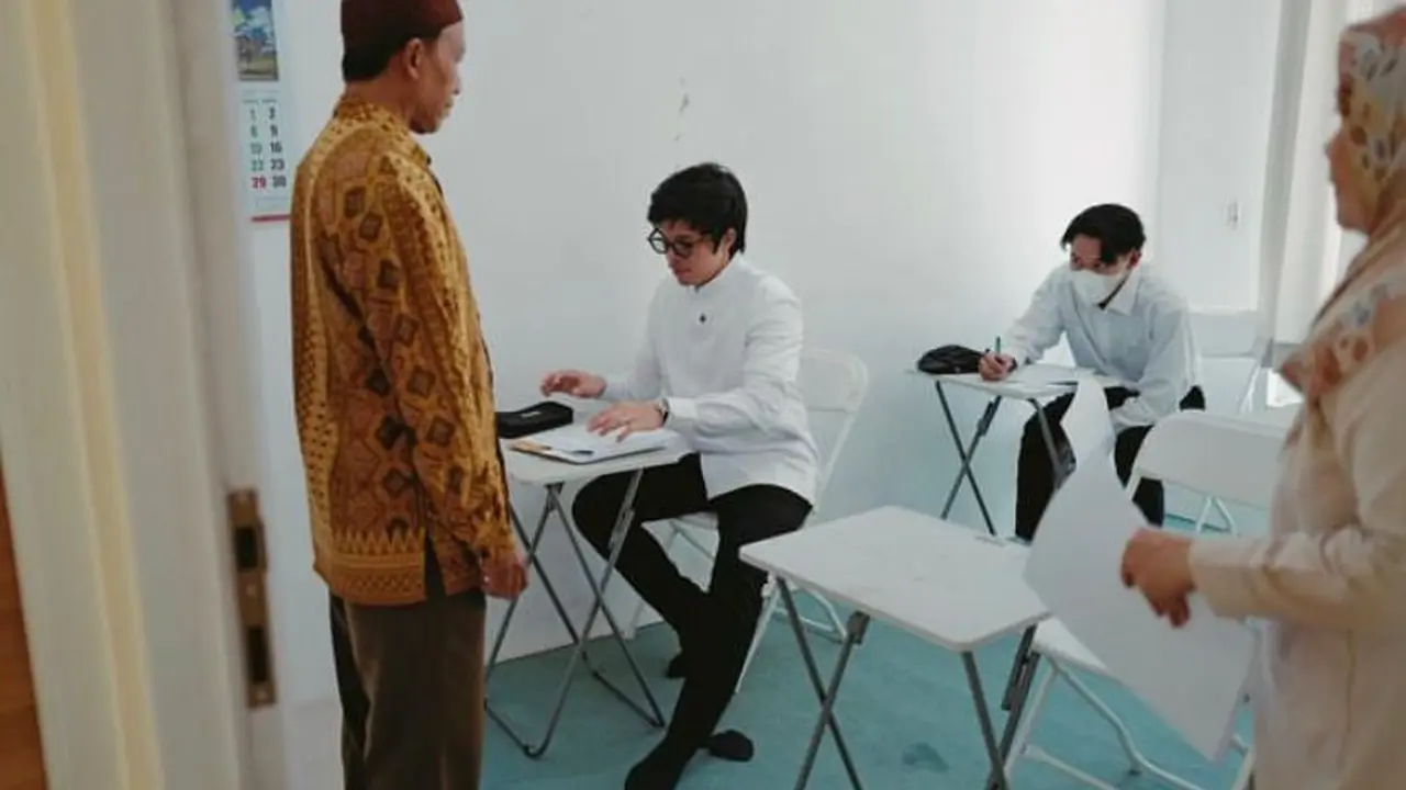 Atta Halilintar saat ujian. [Foto: Instagram/attahalilintar]