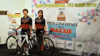 Dua wakil Indonesia, Helen Tan dan Andhina Ayuningtyas, siap bersaing pada Balap Sepeda Tanjakan Maxxis Taroko International Hill Climb 2018, di Taiwan, pada 24 Juni 2018. (Istimewa)