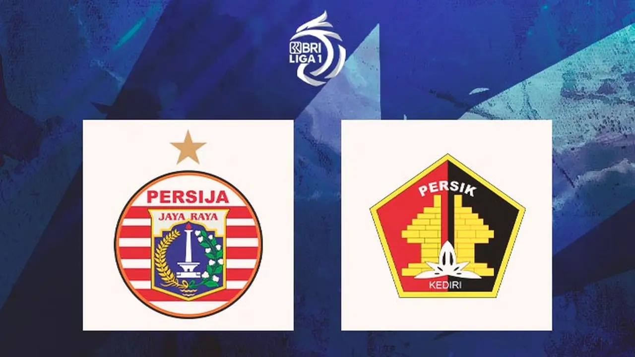 Liga 1 - Persija Jakarta Vs Persik Kediri