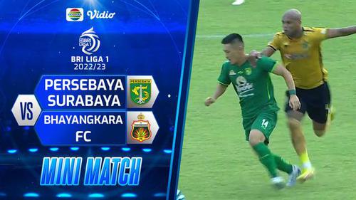 VIDEO: Highlights BRI Liga 1, Persebaya Surabaya Kalahkan Bhayangkara FC 2-1