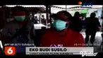 Tim Swab Hunter Pemkot Surabaya termasuk petugas gabungan dari TNI, Polri, dan Satpol PP, menggelar razia protokol kesehatan  di seluruh pintu masuk Kota Surabaya, salah satunya di kawasan Jalan Mastrip, Karang Pilang pada Rabu pagi (4/11).