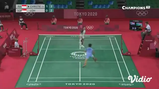 Tunggal putra bulu tangkis Jonatan Christie kalahkan tunggal Singapora Loh Kean Yew dalam 3 set dengan skor 22-20, 13-21, dan 21-18. Kemenangan ini membuat Jonatan bisa lanjut berlaga di babak 16 besar.