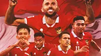 Timnas Indonesia - Ilija Spasojevic, Witan Sulaeman, Dendy Sulistyawan, Egy Maulana Vikri, Saddil Ramdani (Bola.com/Adreanus Titus)