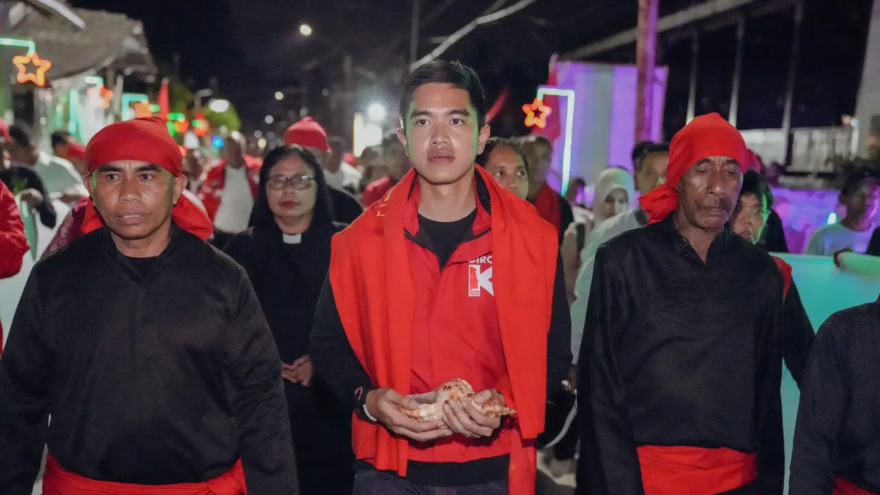 Ketua Umum Partai Solidaritas Indonesia (PSI), Kaesang Pangarep
