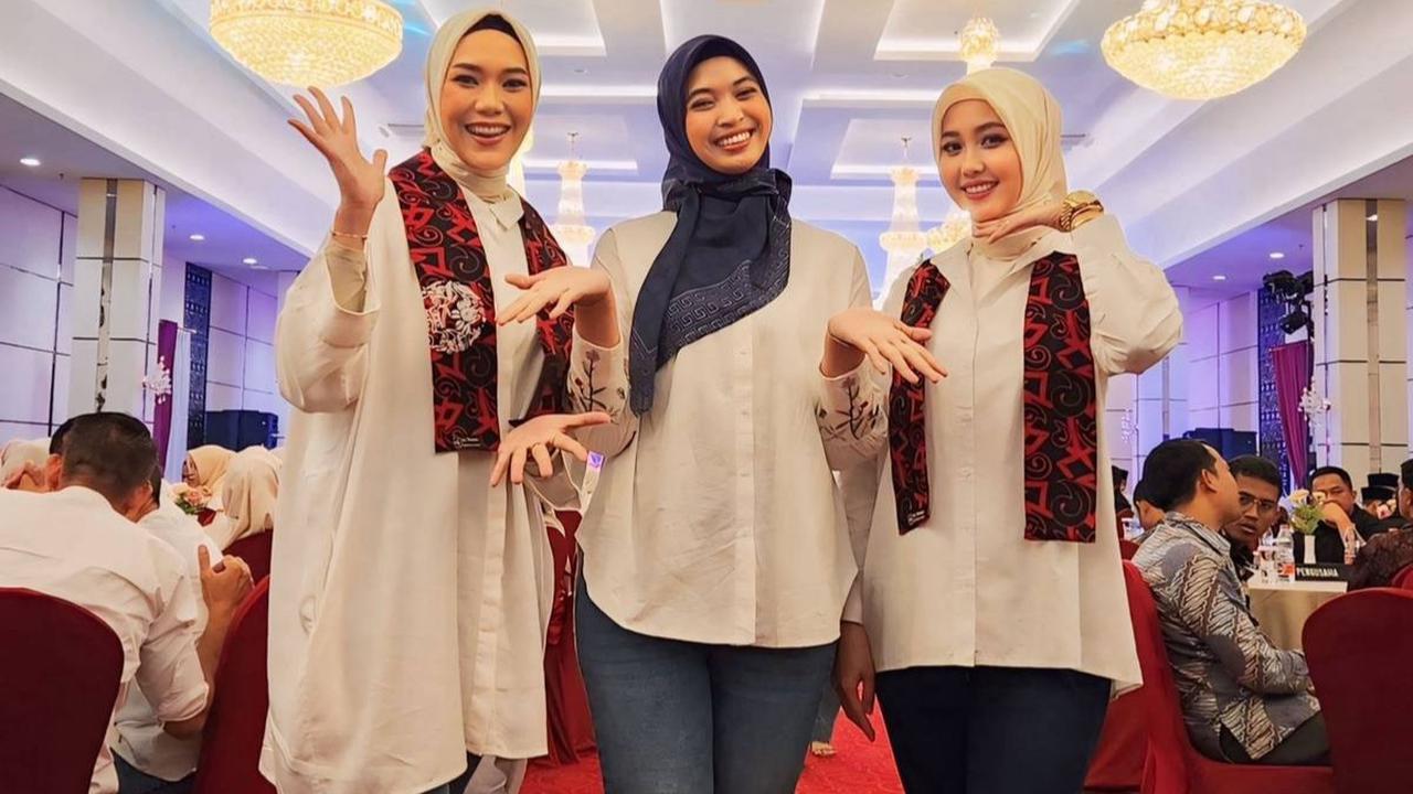 Punya Bandan Super Jangkung, Momen Kebersamaan Polwan dengan Rekannya Ini Curi Perhatian