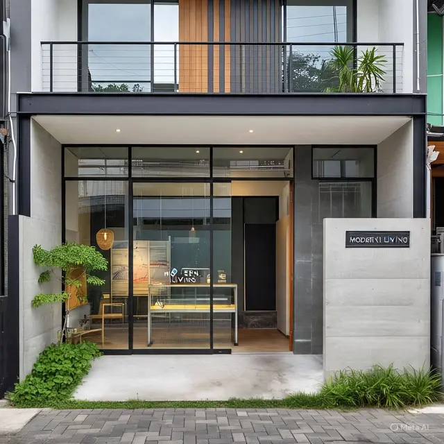 Rumah Dua Lantai Bawah Ruko