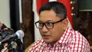 Wasekjen DPP PKB, Malik Haramain, dalam acara konferensi pers di kantor PKB, Jakarta, Minggu (4/1/2015). (Liputan6.com/Miftahul Hayat)