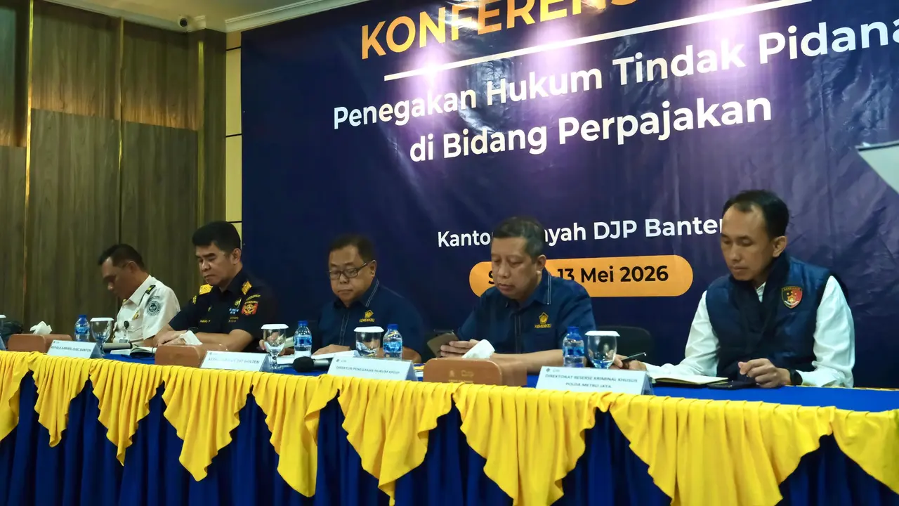 Kanwil DJP Banten menetapkan tersangka atas dugaan tindak pidana di bidang perpajakan di Banten. (Foto: Ditjen Pajak)