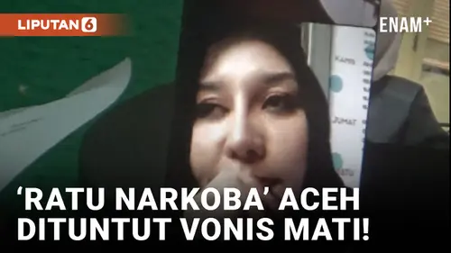 VIDEO: Nisa Ratu Narkoba Aceh Dituntut Pidana Mati di Kejaksaan Negeri Medan