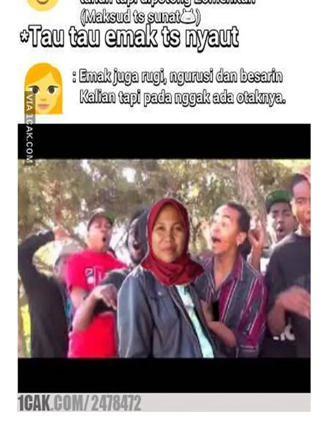 6 Meme Lucu Anak vs Emak Ini Benar Adanya, Bikin Tersenyum - Hot ...