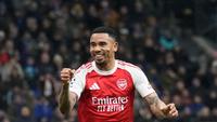 Arsenal Vs Inter Milan: Gabriel Jesus Menangis Haru Cetak 2 Gol di San Siro