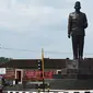 Patung Putra Sang Fajar, yang merupakan Presiden pertama RI, Ir Soekarno, kini menjadi ikon baru kota Blitar.