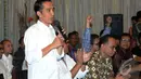 Capres Joko Widodo (Jokowi) mengadakan buka bersama dengan 14 organisasi relawan (Liputan6.com/Herman Zakharia)