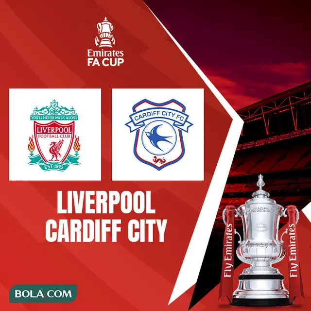Piala FA - Liverpool Vs Cardiff City