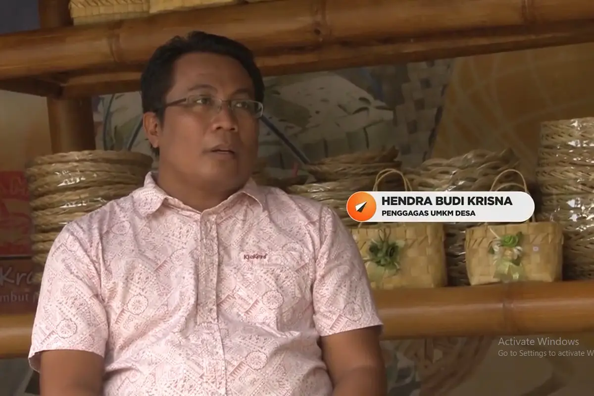 Penggagas UMKM Desa Gagah, Pemekasan