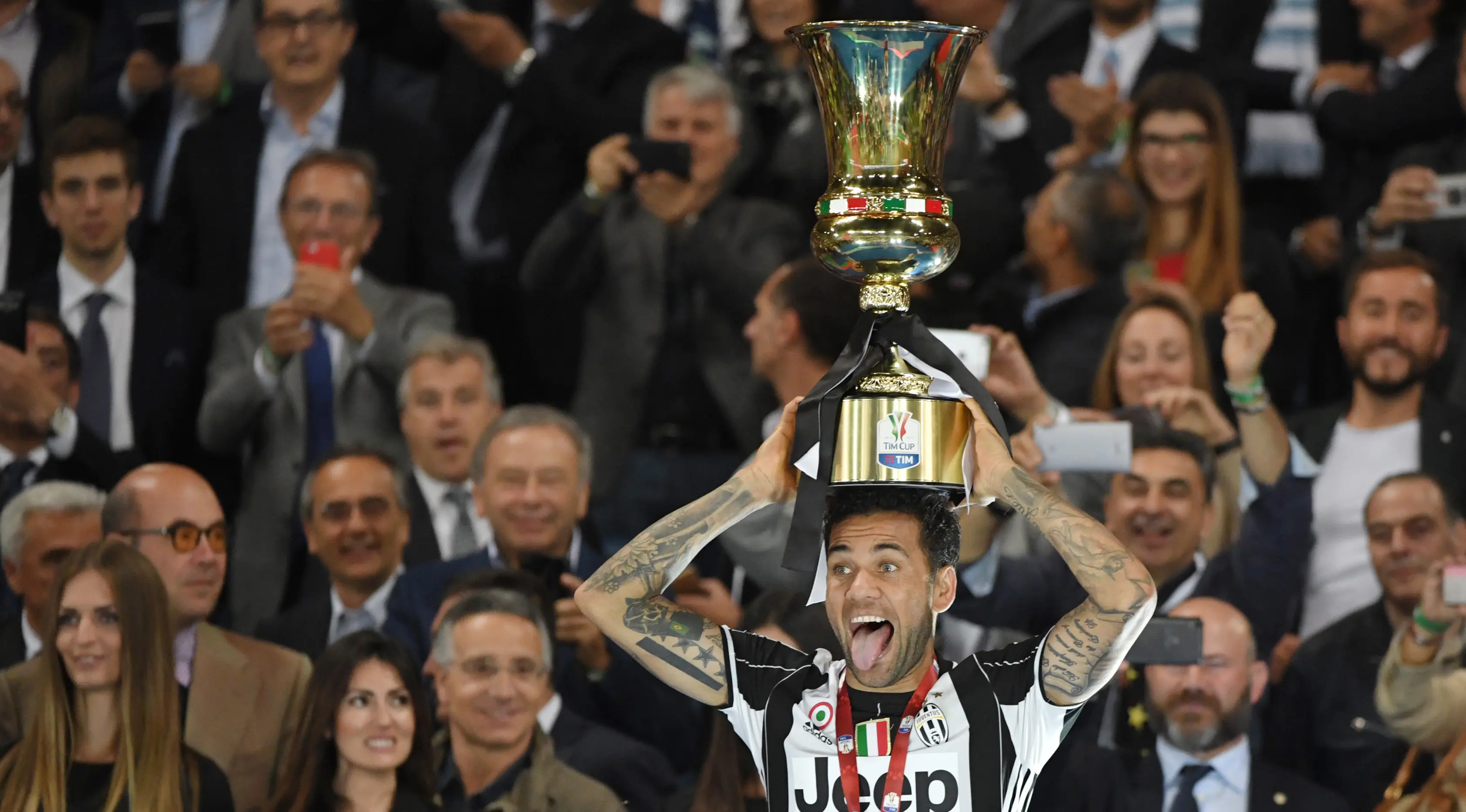 Juventus juara Piala Italia. (AFP Photo/Andreas Solaro)