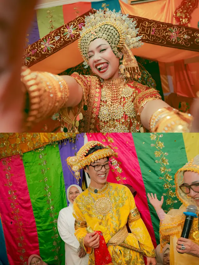 Aulion pakai adat Sulawesi (instagram.com/pnvl)