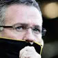 Ekspresi manajer Norwich City Paul Lambert di laga away melawan West Bromwich Albion di The Hawthorns, 14 Januari 2012. Norwich unggul 2-1.