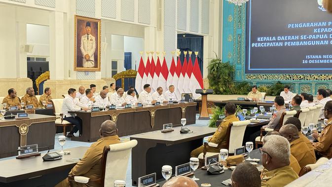 Prabowo Ingatkan Kepala Daerah se-Papua: Dana Otsus Jangan Dipakai untuk Jalan-jalan