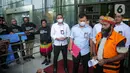 Ricky Ham Pagawak tidak terima bakal disidang di Pengadilan Tindak Pidana Korupsi (Tipikor) pada Pengadilan Negeri (PN) Makassar, Sulawesi Selatan. (Liputan6.com/Faizal Fanani)