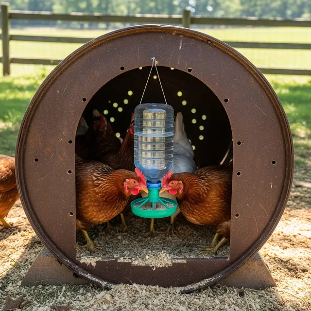 Cara Memelihara Ayam Kampung dalam Kandang Drum