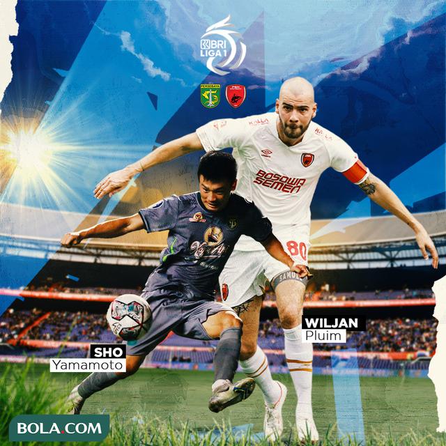 Liga 1 - Persebaya Surabaya Vs PSM Makassar - Duel Pemain Asing Kunci: Sho Yamamoto Vs Wiljan Pluim