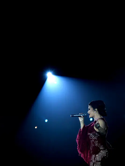 Konser Traya (Fathan Rangkuti/bintang.com)