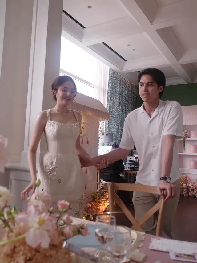 Pesona Bride-To-Be Syifa Hadju Dibalut Gaun Putih saat Gelar Bridal Proposal, Dapat Kejutan Manis dari El Rumi