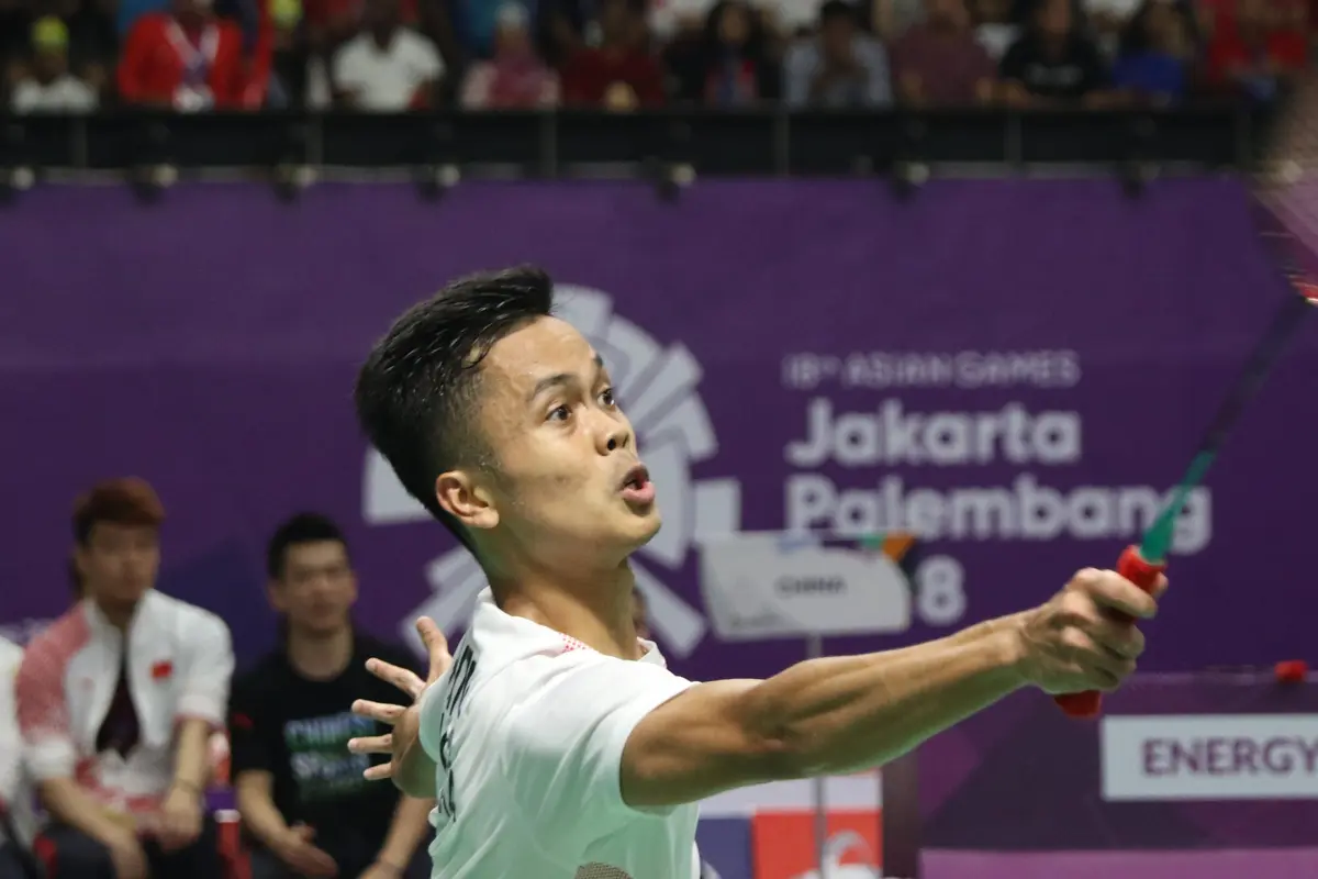 Langkah Anthony Sinisuka Ginting Terhenti saat Melawan Shi Yuqi