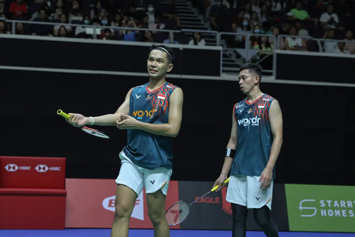 Fajar Alfian/Muhammad Rian Ardianto - Singapore Open 2025 - Bulu Tangkis