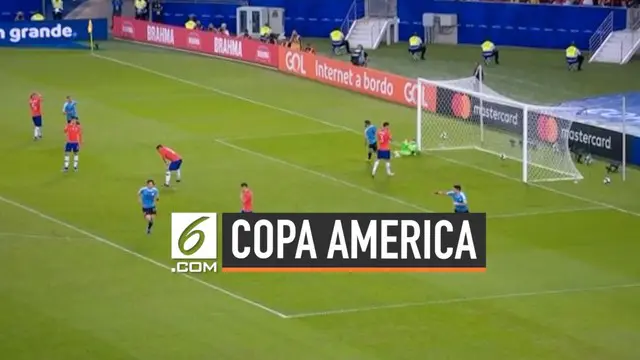 Perebutan puncak juara grup C Copa America terjadi antara Uruguay dan Chile. Dengan gol tunggal, Uruguay berhasil mengalahkan Chile.
