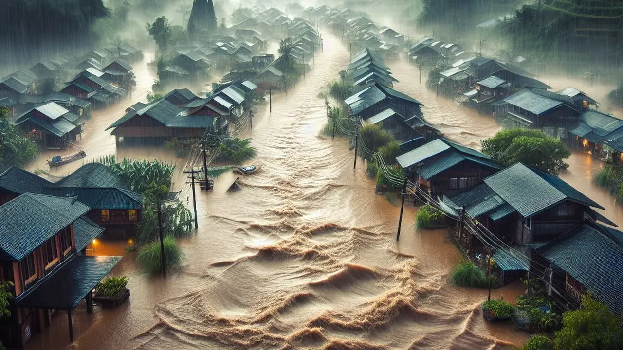 Ilustrasi Hujan
