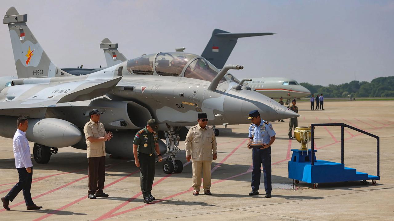 FOTO: Prabowo Serahkan Rafale dan Rudal Meteor untuk Perkuat Pertahanan Udara