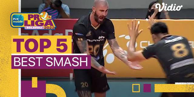 VIDEO: 5 Smash Terbaik di Final Four Proliga 2022 Pekan 1, Termasuk Aksi Pevoli Cantik dari Bandung BJB Tandamata