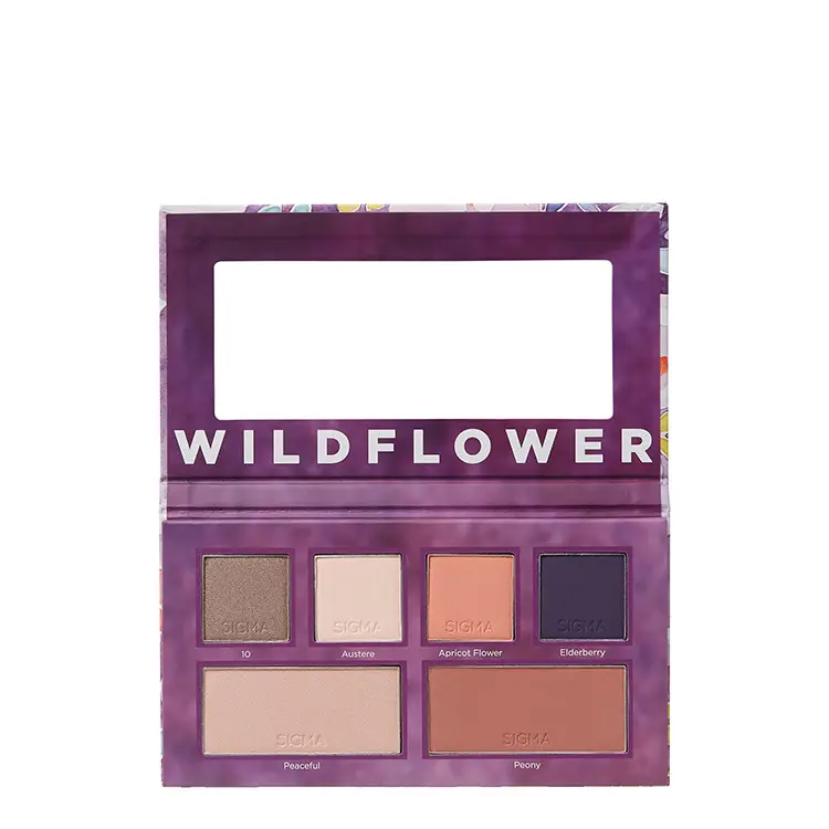 Tampil segar dan effortless dengan warna-warna alami dari Sigma Beauty Wildflower Collection.