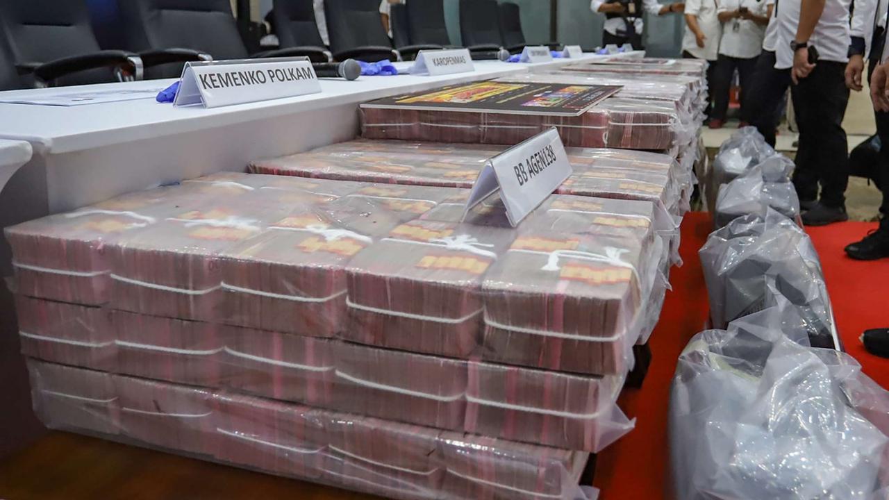 Polisi sita uang Rp61 miliar terkait kasus judi online
