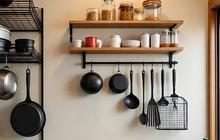 9 Desain Dapur Cerdas untuk Ruang Sempit, Rak Besi Jadi Solusi Utama