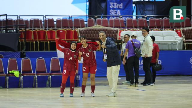 Dhea Febrina Bangun, Agnes Matulapelwa, dan Luis Estrela - SEA Games 2025