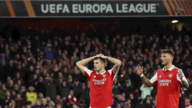 Foto: Reaksi Skuad Arsenal Setelah Tersingkir dari Liga Europa