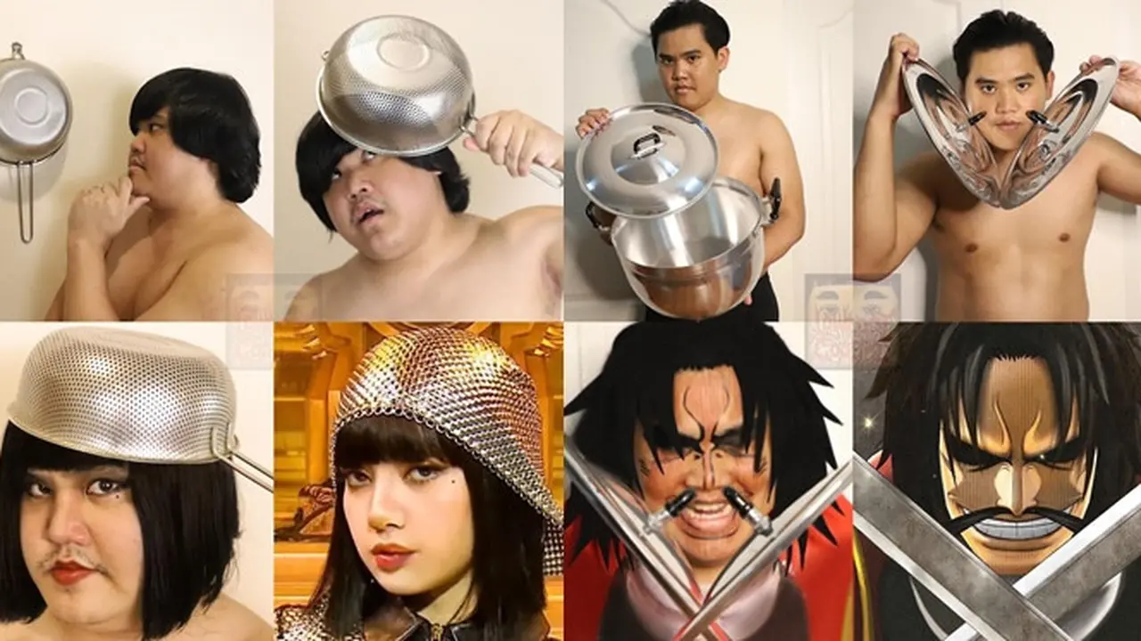 6 Cosplay Low Budget Pakai Panci Ini Hasilnya Bikin Ketawa