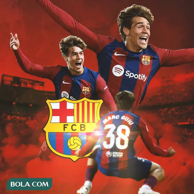 Barcelona - Ilustrasi Marc Guiu
