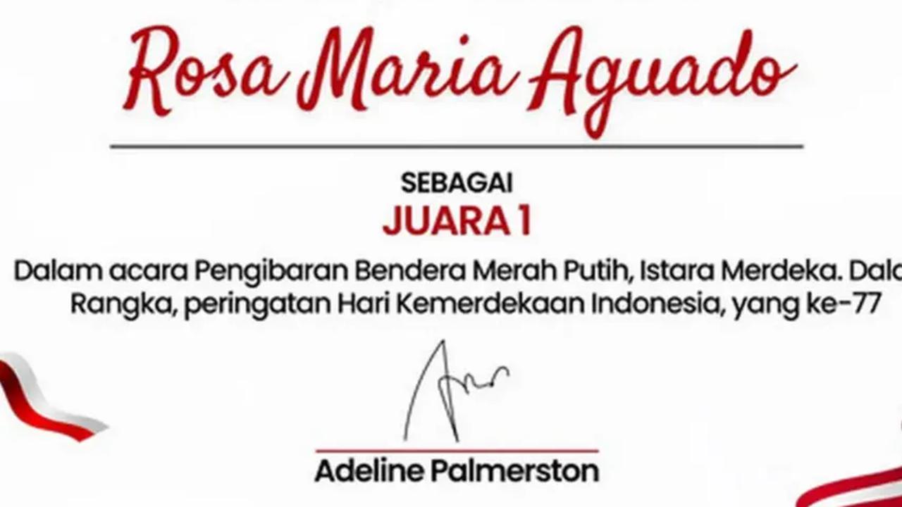 4. Review dan Simpan Desain Sertifikat