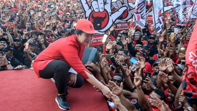 Pidato Megawati saat Apel Siaga PDI Perjuangan