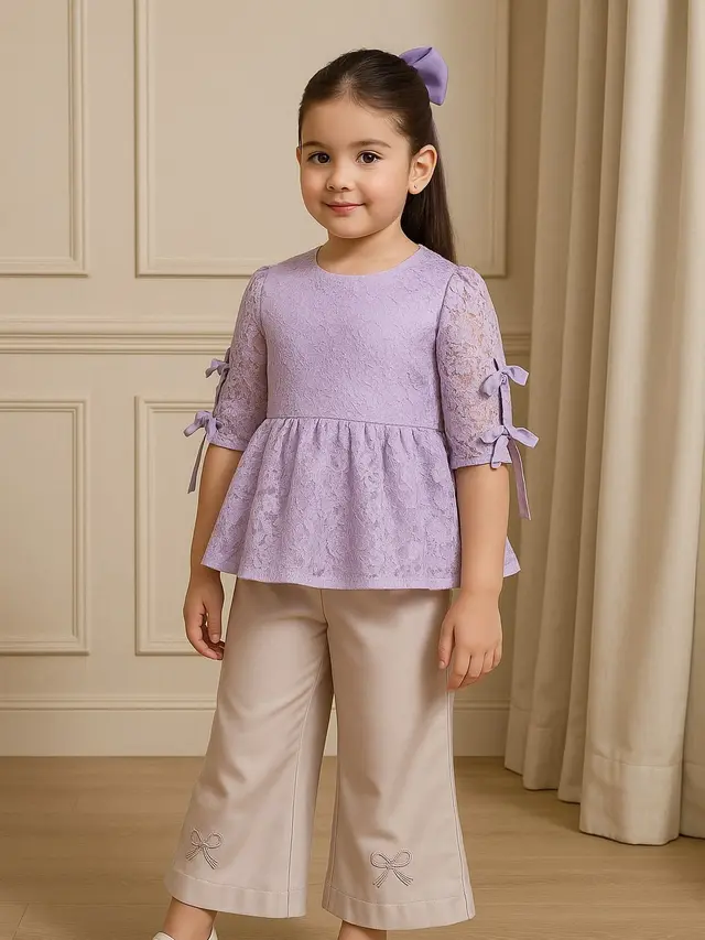 Model Baju Brokat Anak Perempuan